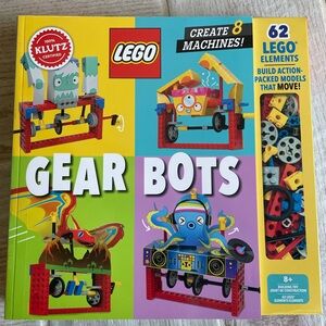 LEGO Klutz Gear Bots Building Set - Red, Blue, Yellow